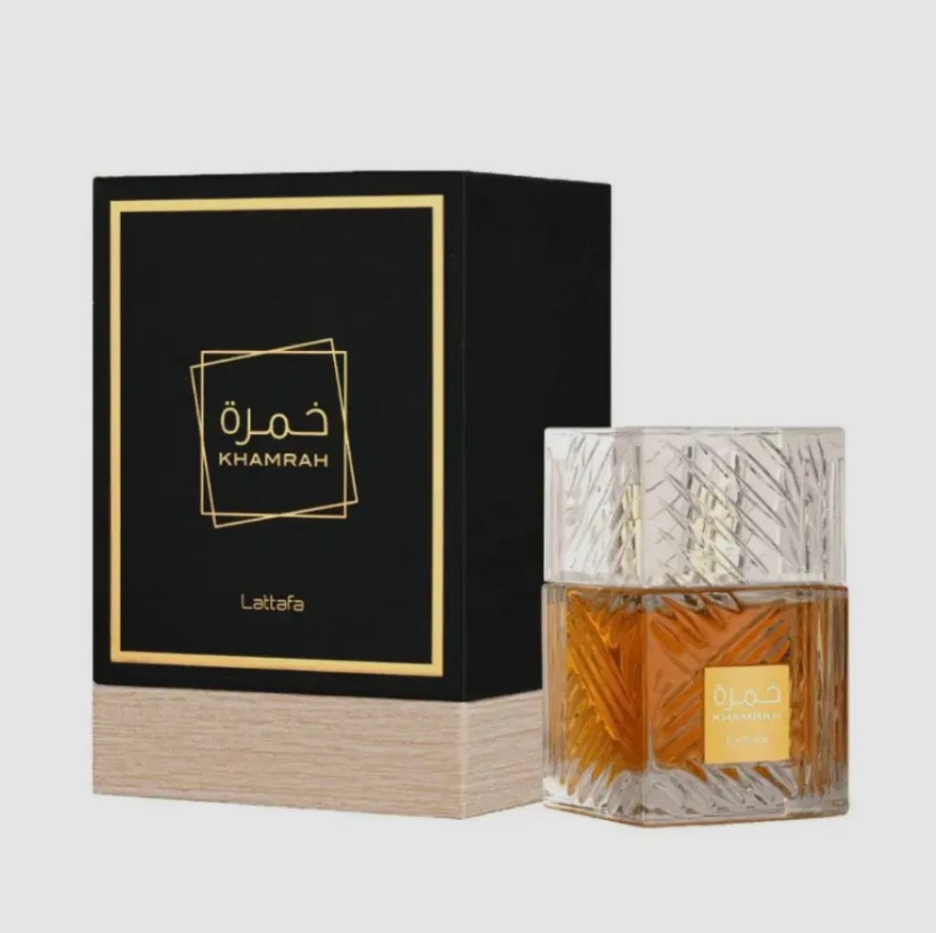 Khamrah Lattafa Perfumes pour homme et femme